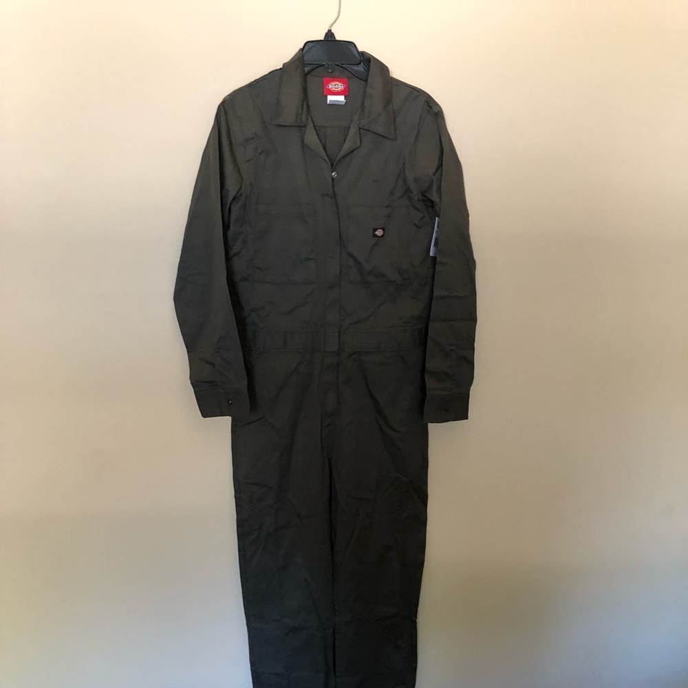 Dickies Jumpsuit/Coveralls, Moss. Size Medium.